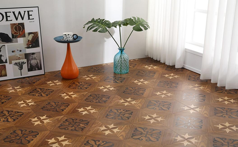 Four Layer Parquet Laminate Flooring