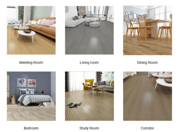 HDF EIR surface laminate flooring