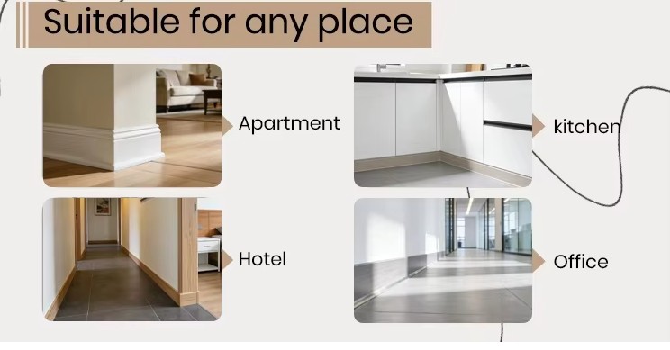 MDF Glossy T-moulding