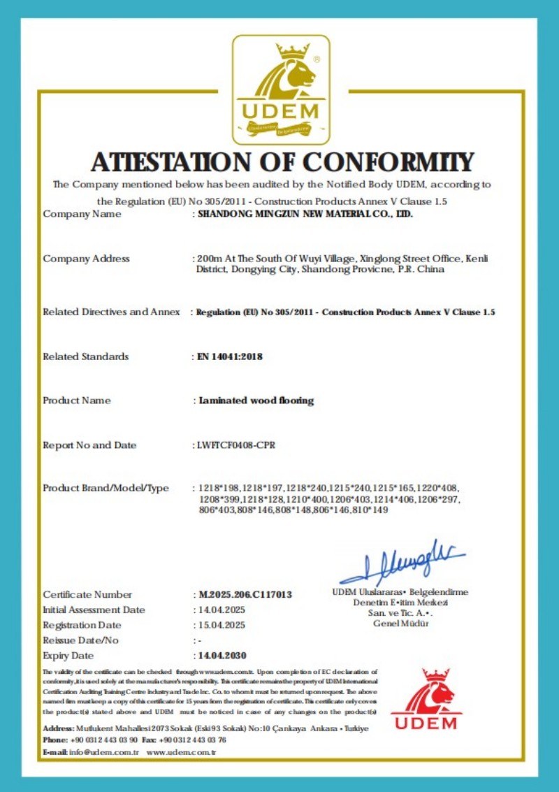 EIR 3D effect Laminate flooring