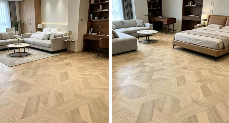 Sunflower Pattern Laminate Flooring