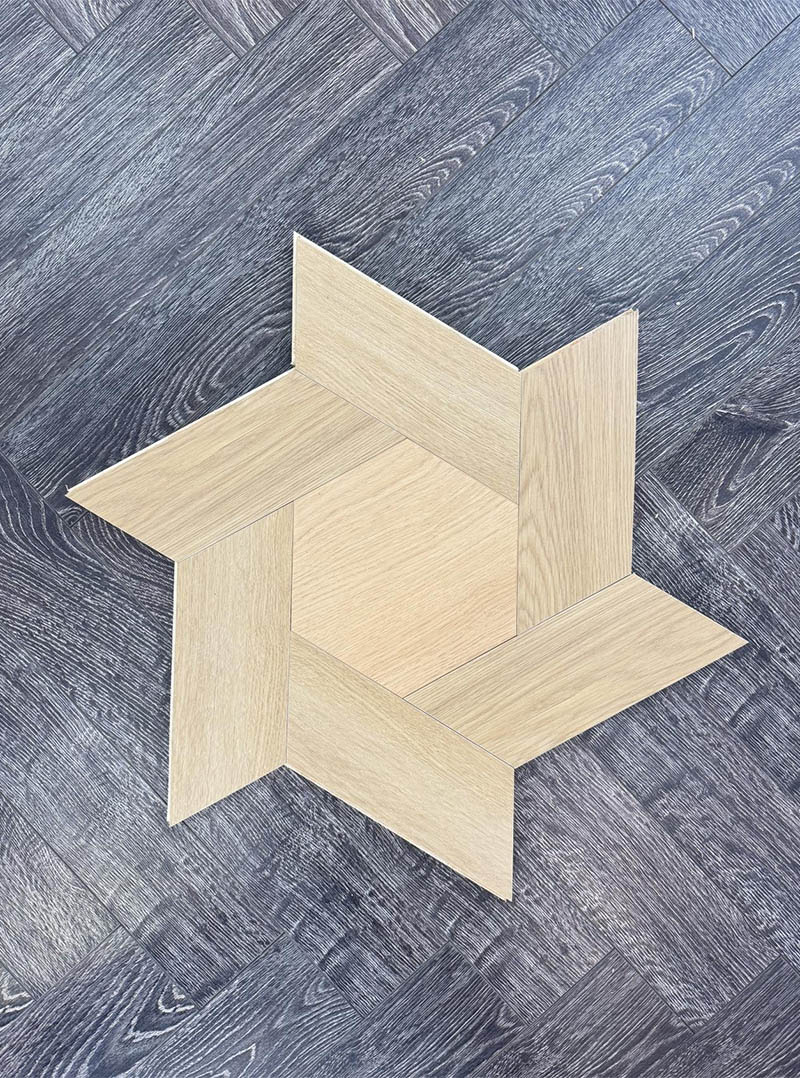 Sunflower Pattern Laminate Flooring